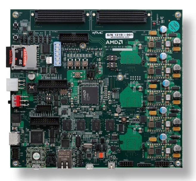 Photo of the ZC702 / ZC706 evaluation board